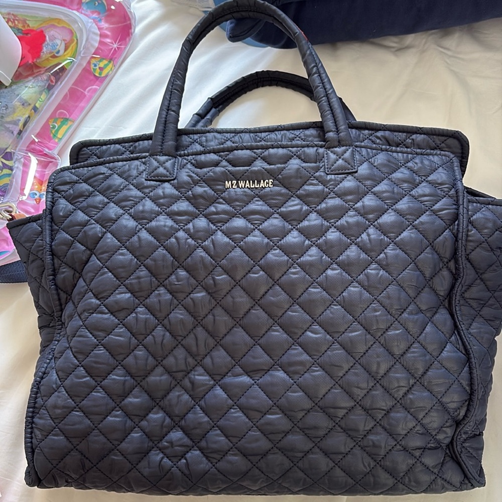MZ Wallace Navy Bag
